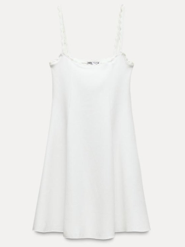 Stretch Knit Skater Dress (Size Small)
